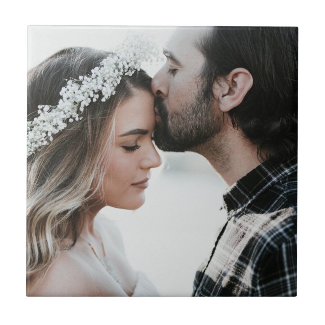 Lägg till din egen Anpassningsbars fotosida på Dub Kakelplatta (Framsidan)