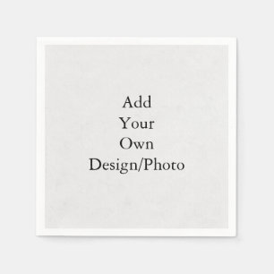 Lägg till din egen design/fotobordduk pappersservett