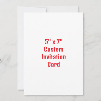 Lägg till din egen design inbjudningskort