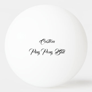 Lägg till din egen design sport One Star Pingisboll