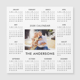 Lägg till din egen familjefoto 2026 Kalender | Mag
