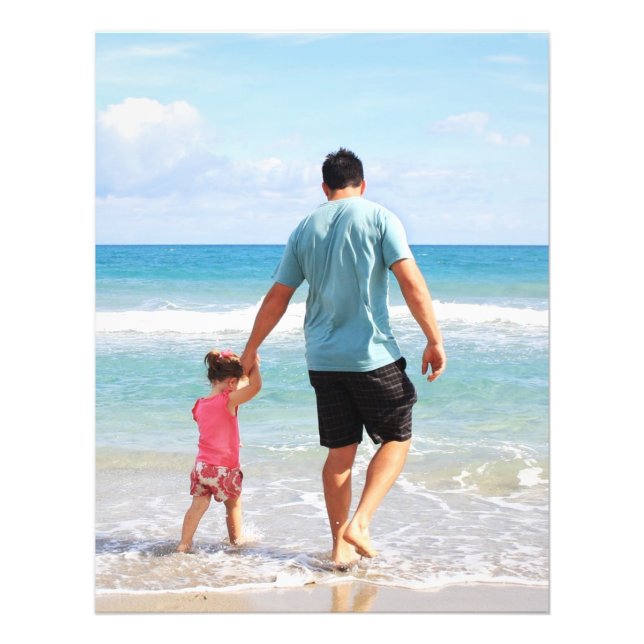 Lägg till din egen foto- och/eller textfotoutvidgn fototryck (Framsidan)