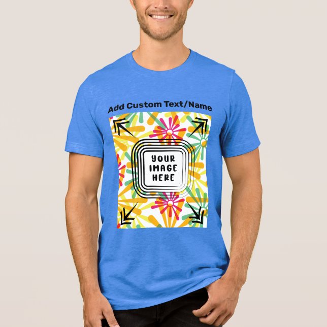 Lägg till din egen fotobildobjektstext i Bild här  T Shirt (Framsida)