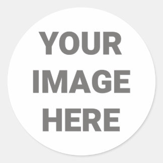 Lägg till din egen fotodesign runt klistermärke