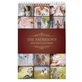 Lägg till din egen fotoenstaka sida 2025-kalender kalender