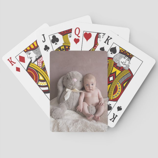 Lägg till din egen fotoförmånserbjudande casinokort (Baksidan)