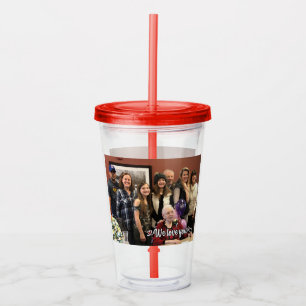 Lägg till din egen fototumlare take away mugg