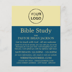 Lägg till din egen Logotyp, Christian Bible Class Flygblad