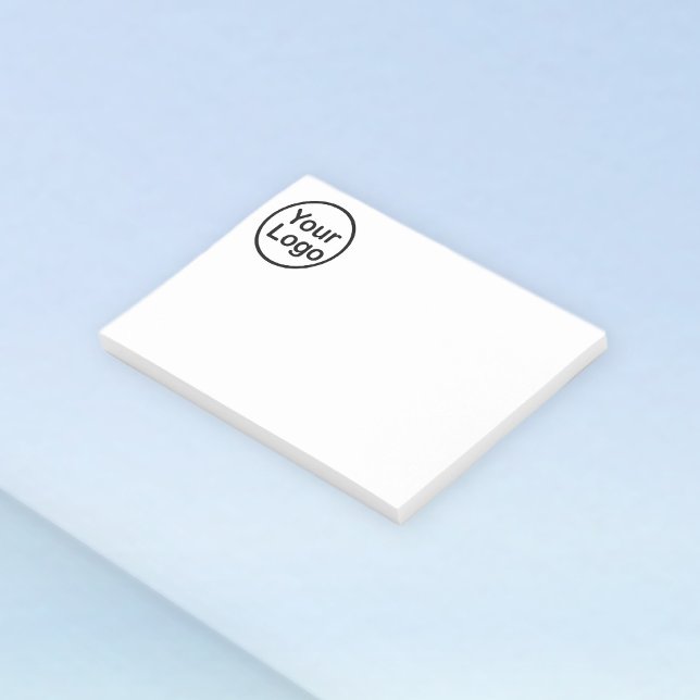 Lägg till din egen Logotyp Post-it Block (Skapare uppladdad)