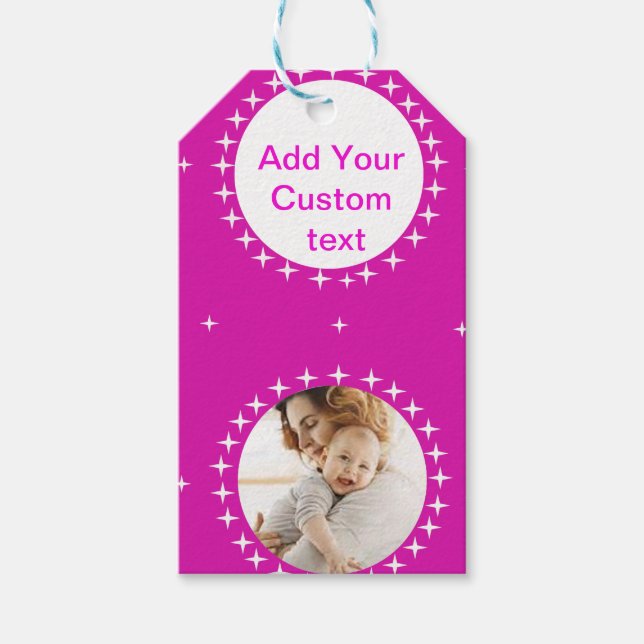 Lägg till din egen Märkre för textutdrag. Presentetikett (Framsidan)