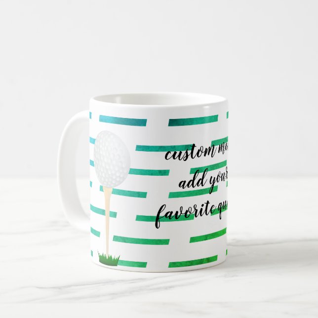 lägg till din egen offertdesign anpassningsbar mug kaffemugg (Framsida vänster)