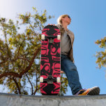 Lägg till din egen Personlig för eget namn Nypå Ro Mini Skateboard Bräda 18,5 Cm<br><div class="desc">Med Skateboard för egna Personliger för eget namn kan du lägga till personligens namn i modern, nyare rosa-typografi med en enkel svart bakgrund. Anpassa genom att redigera texten i textrutan. Ge en anpassningsbar har gjort en gåva, skateboard-personlig till din favoritskateboarder för jul, födelsedag eller din BFF. Designad av ©Evco Studio...</div>