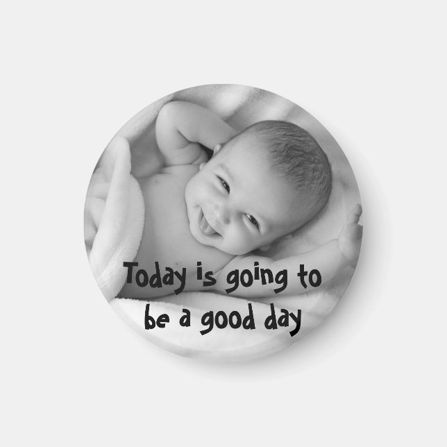 Lägg till din egen Personlig för foto-cute Magnet (Framsidan)