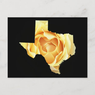 Lägg till din egen Photo Texas Karta-form Vykort