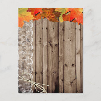 Lägg till din egen text Fall Inbjudan