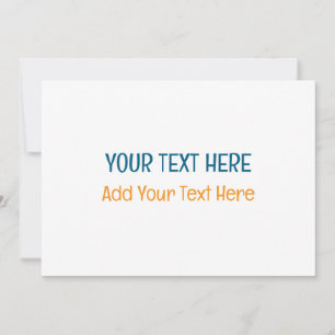Lägg till din egen text slogan minimalistisk moder julkort