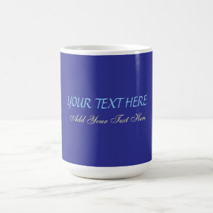 Lägg till din egen textfack med minimalistisk mode kaffemugg