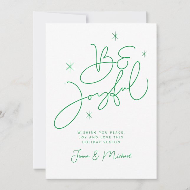 LÄGG TILL DIN FOTO | God jul är Glatt Inbjudningar (Framsida)