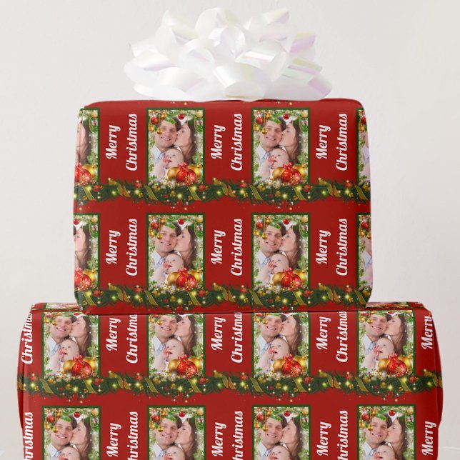 Lägg till din FOTO-jul Presentpapper (Skapare uppladdad)