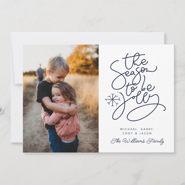 LÄGG TILL DIN FOTO | Sammanträdessäsong Inbjudningar (Framsida)