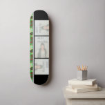 Lägg till din fotokamouflage-skateboard mini skateboard bräda 18,5 cm<br><div class="desc">Anpassa den här bildskärmen med 3 foton. Anpassa den här bildskärmen med 3 foton. Utformningen har ett modernt,  slimmat kamouflage-tema. Gör en underbar gåva. Använda mallen som ska anpassas.</div>