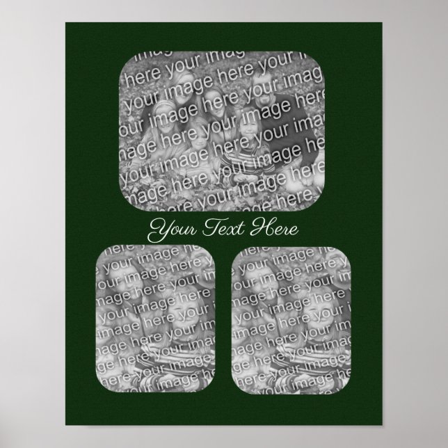 Lägg till din fotomallsamling poster (Framsidan)