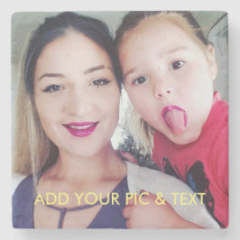 Lägg till din fotomarkering stenunderlägg