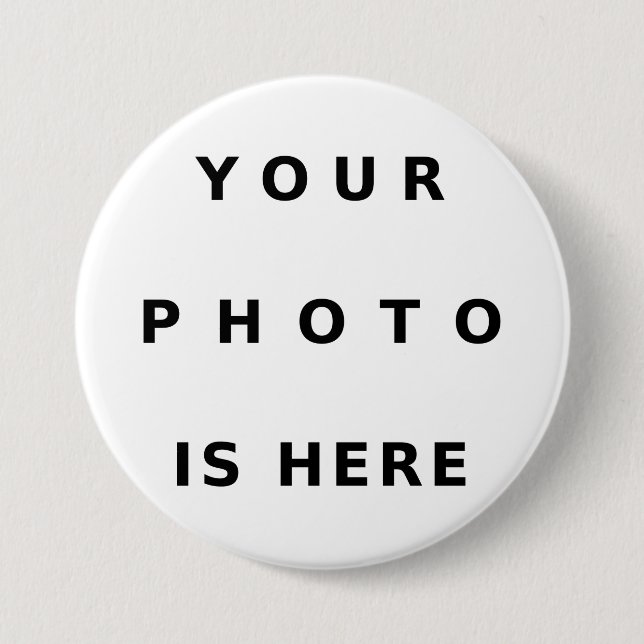 Lägg till din fotopatron eller din Anpassningsbar Knapp (Framsida)