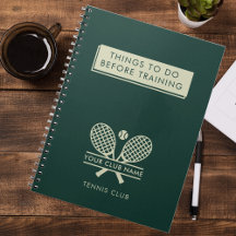 Lägg till din Klubb Namn Tennis Team Players Grönt