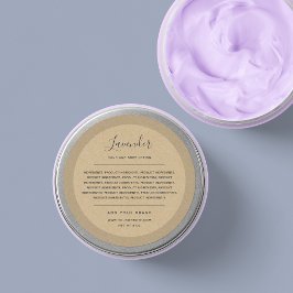 Lägg till din lista över märkeskomponenter i lista runt klistermärke