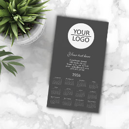 Lägg till din Logotyp 2026 Calendar Company Promot
