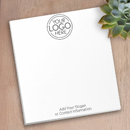 Lägg till din Logotyp Business Corporate Modern Mi Anteckningsblock