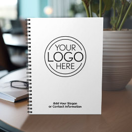 Lägg till din Logotyp Business Corporate Modern Mi Anteckningsbok
