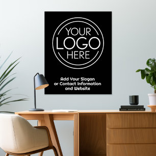 Lägg till din Logotyp Business Corporate Modern Mi Canvastryck
