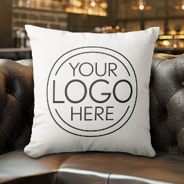 Lägg till din Logotyp Business Corporate Modern Mi Kudde