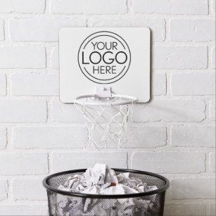 Lägg till din Logotyp Business Corporate Modern Mi Mini-Basketkorg