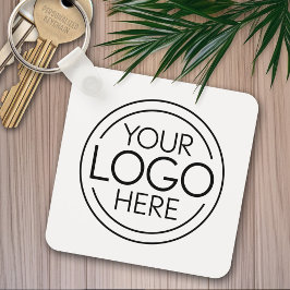 Lägg till din Logotyp Business Corporate Modern Mi Nyckelring