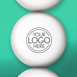 Lägg till din Logotyp Business Corporate Modern Mi Pingisboll