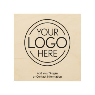 Lägg till din Logotyp Business Corporate Modern Mi Trätavla
