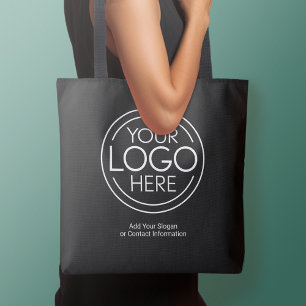 Lägg till din Logotyp Business Corporate Modern Mi Tygkasse