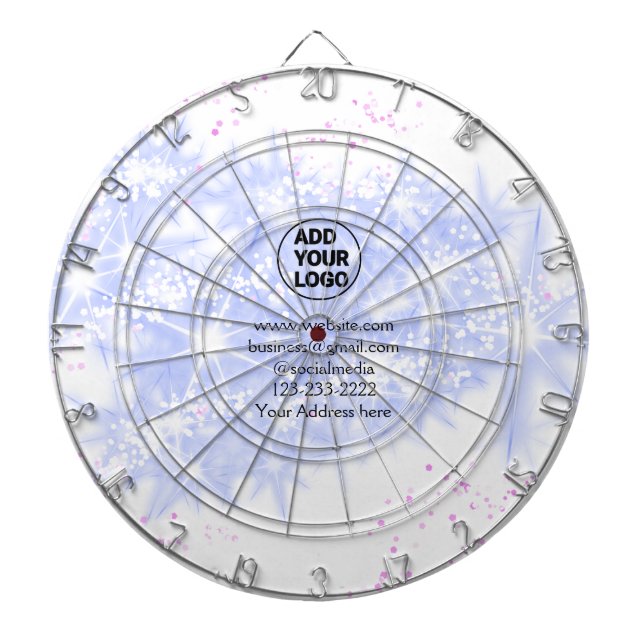 lägg till din logotyp/design här namn darttavla (Framsidan)