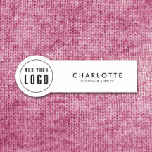 Lägg till din logotyp Enkel Modern Svart och Vit F