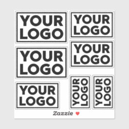 Lägg till din Logotyp för stora företag Klistermärken