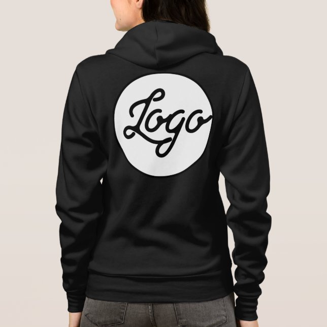 Lägg till din logotyp framtida bästsäljande förfat t shirt (Baksida)