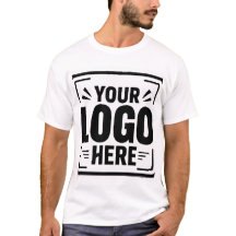 Lägg till din logotyp här anpassad t-shirt | Perso
