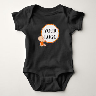 LÄGG TILL DIN LOGOTYP HÄR För barn Baby Shower Par T Shirt