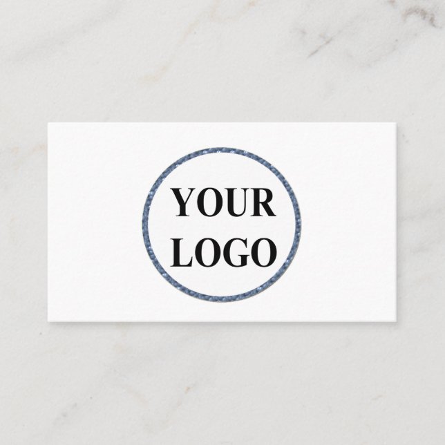 LÄGG TILL DIN LOGOTYP HÄR PERSONLIGT BRÖLLP PLACERINGSKORT (Framsida)