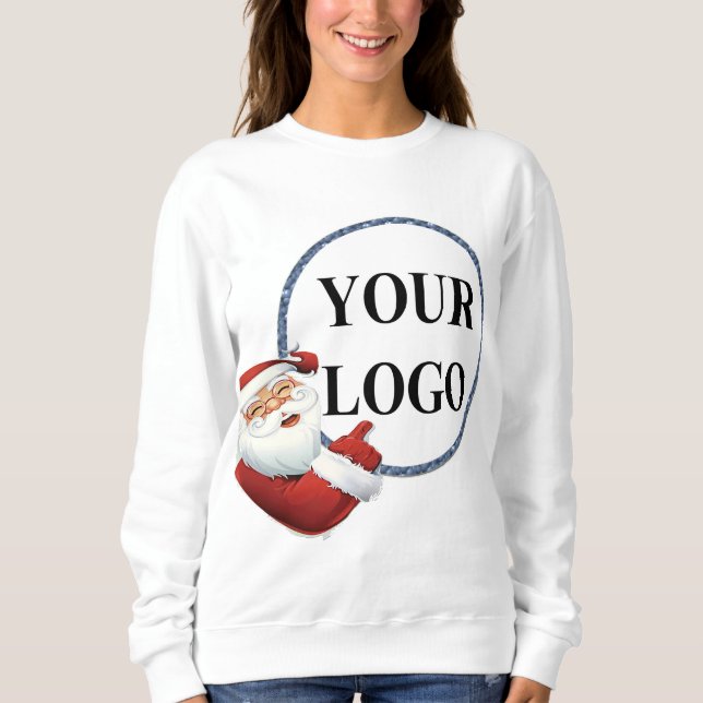 Lägg till din Logotyp-Helgdag T Shirt (Framsida)