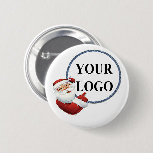Lägg till din logotyp jul firande knapp