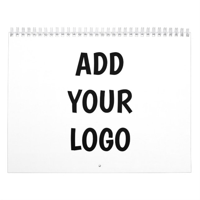 Lägg till din logotyp kalender (Omslag)